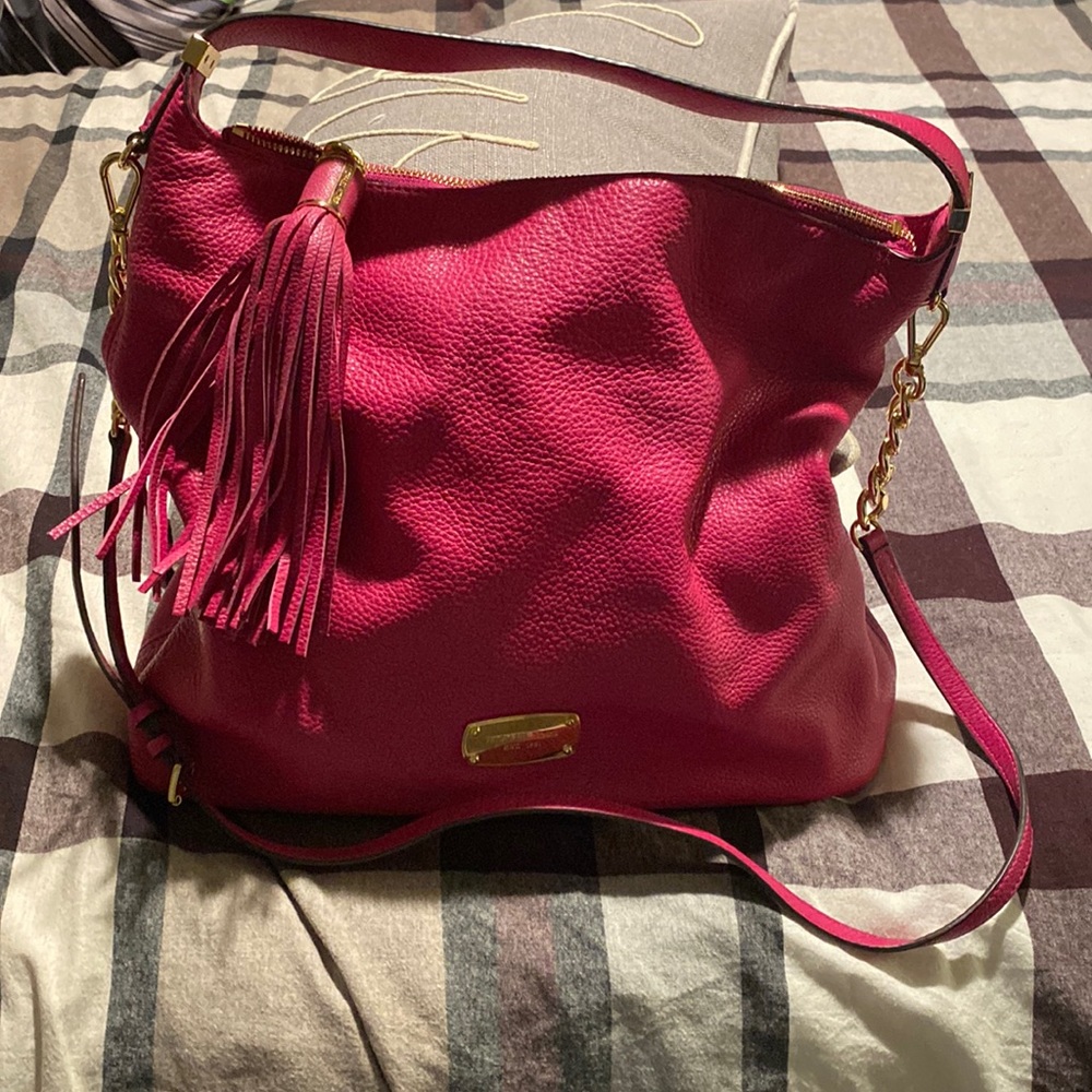 Pink Michael Kors purse